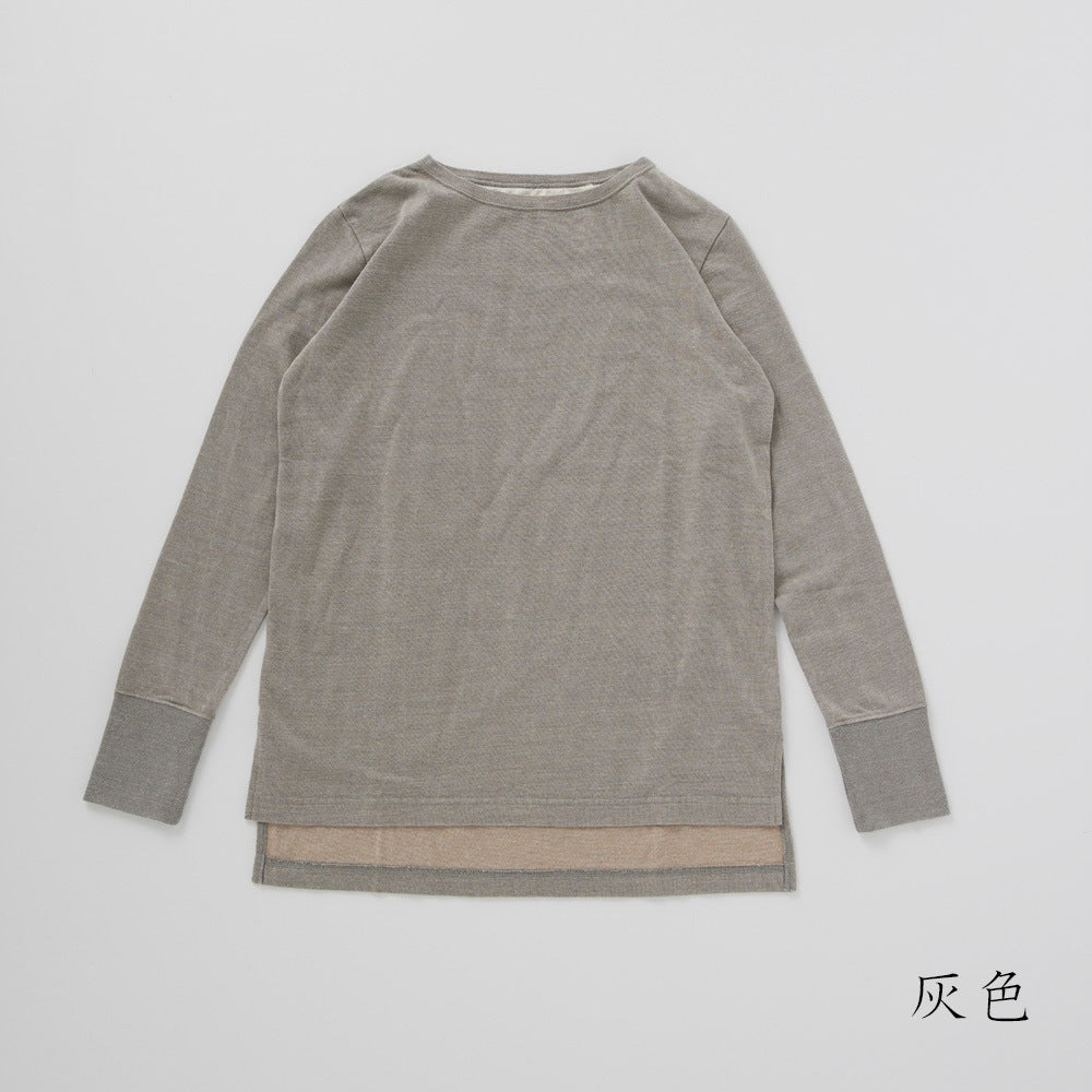 モイスト ソフトボートネックTシャツ(レディース)