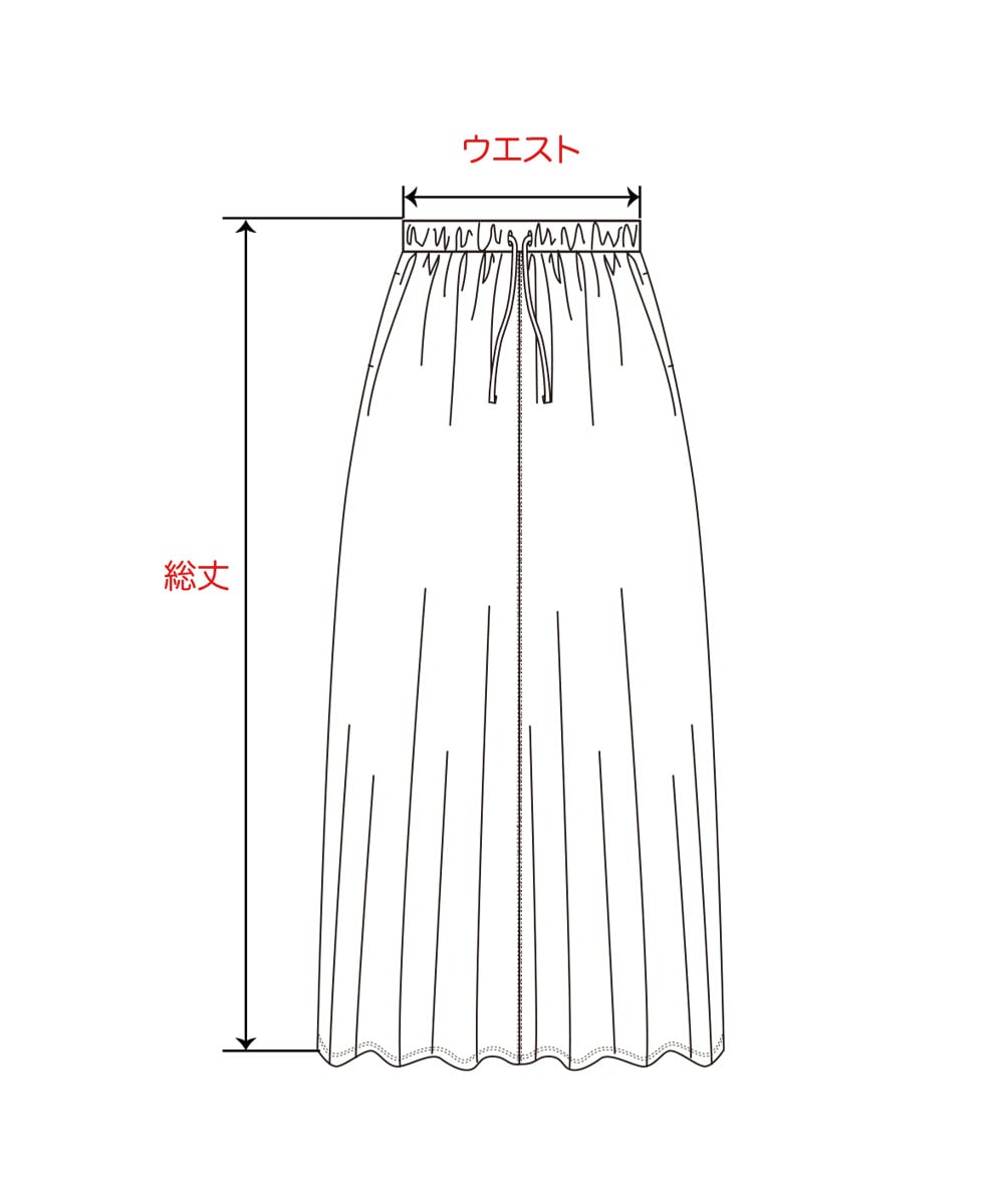 モイストボリュームワッフルスカート【ワッフル】