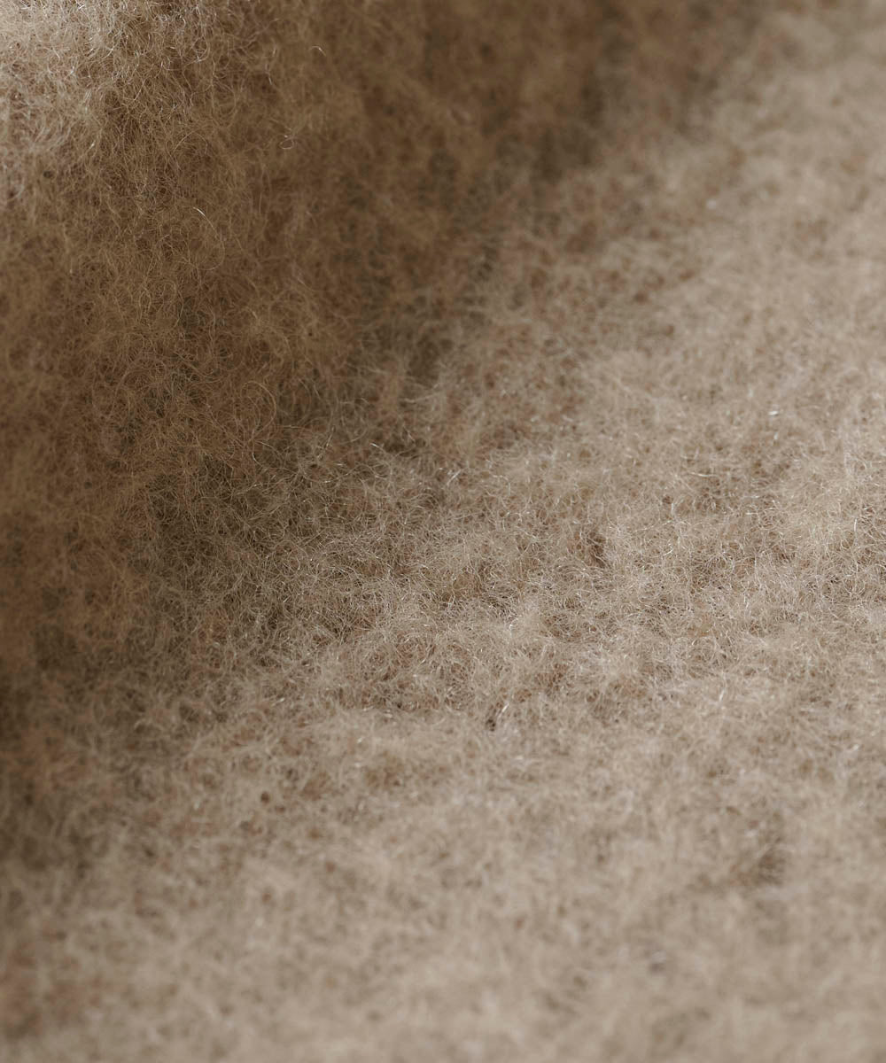 WOOLナッピングジャケット【ナッピング表起毛裏毛】