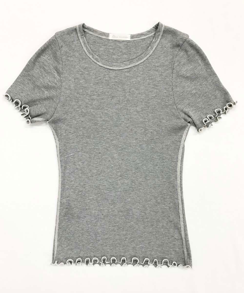 モイストメロウ半袖Tシャツ【テレコ】