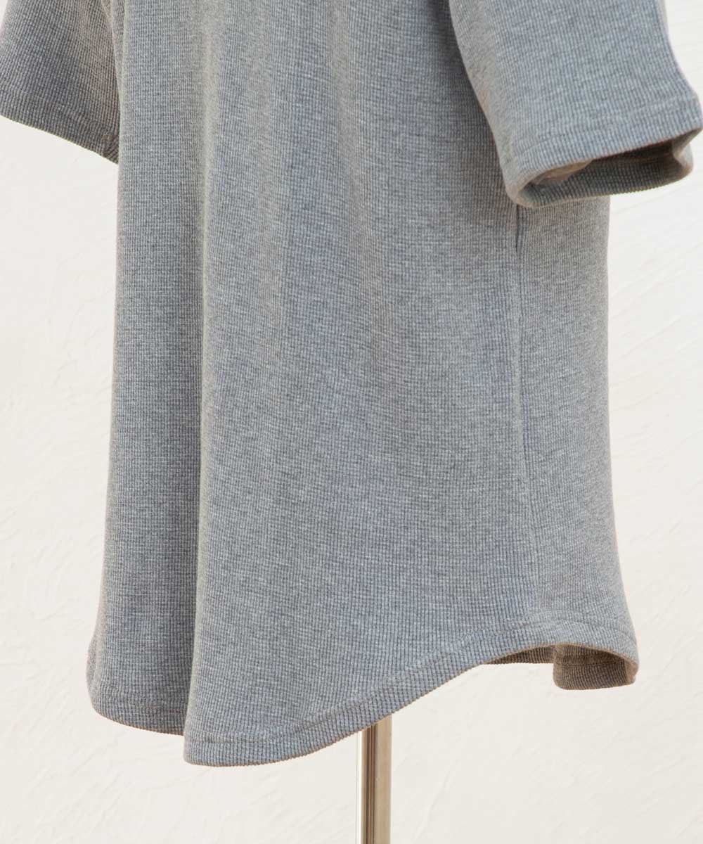ワッフル半袖Tシャツ【コットン100%】