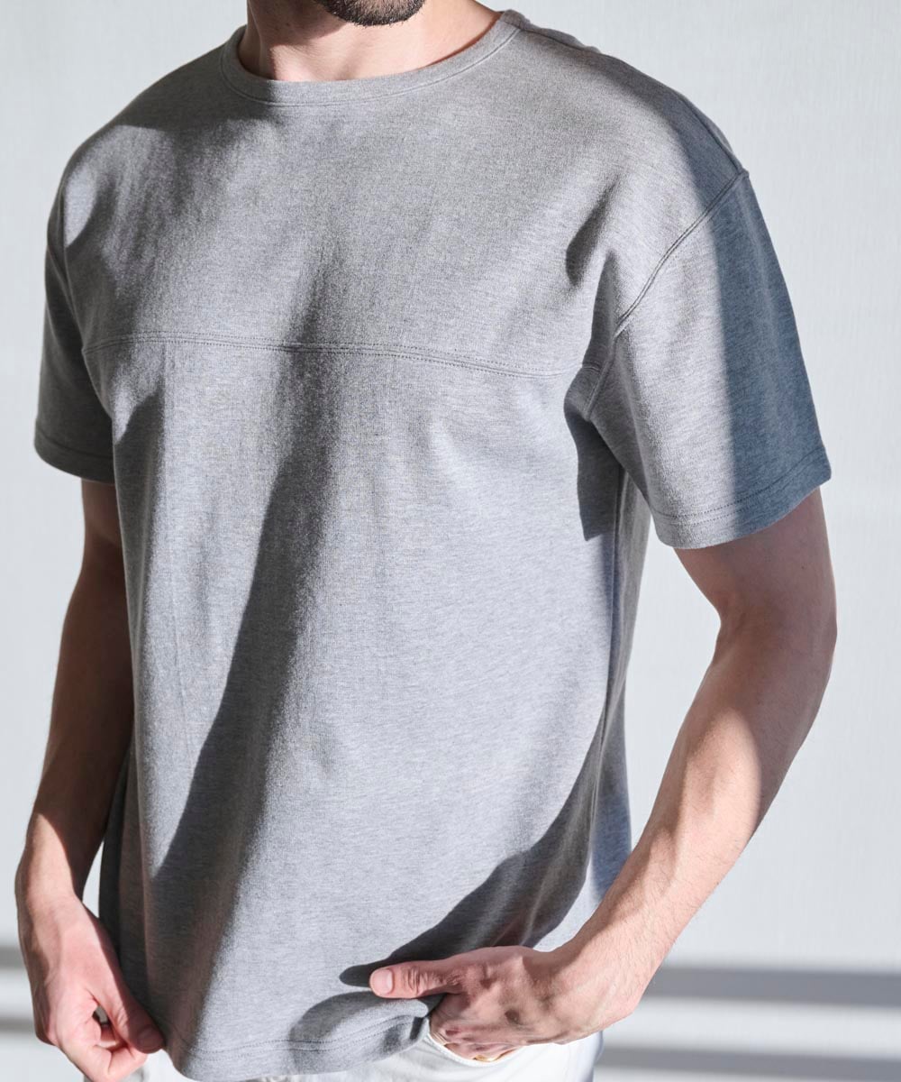 切り替えTシャツ【ポンチ】【コットン100%】