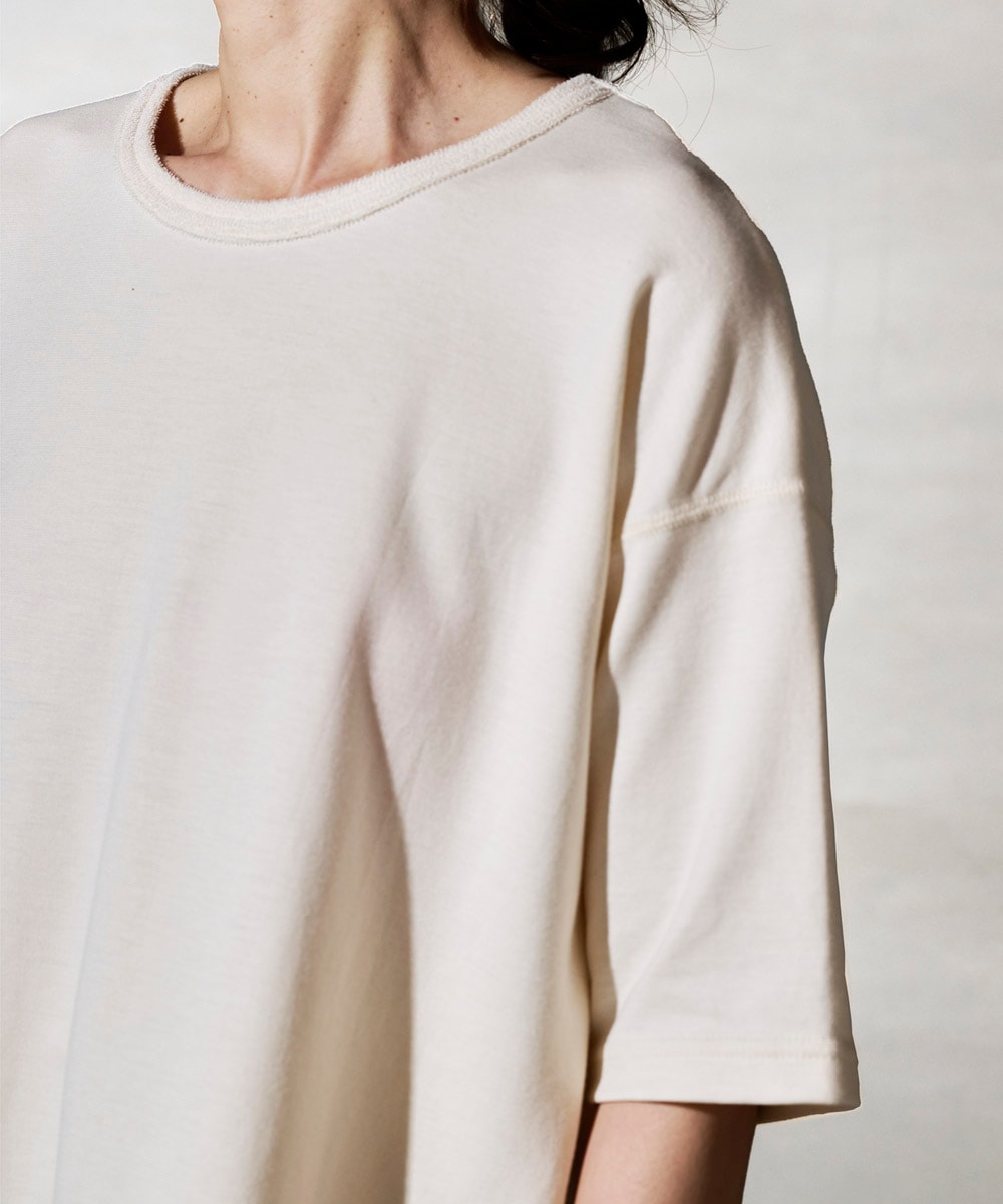 モイストポンチ五分袖Tシャツ【ポンチ】