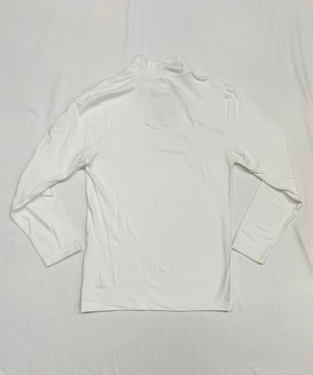 モイスト ベア天竺 モックネックTシャツ【メンズ】