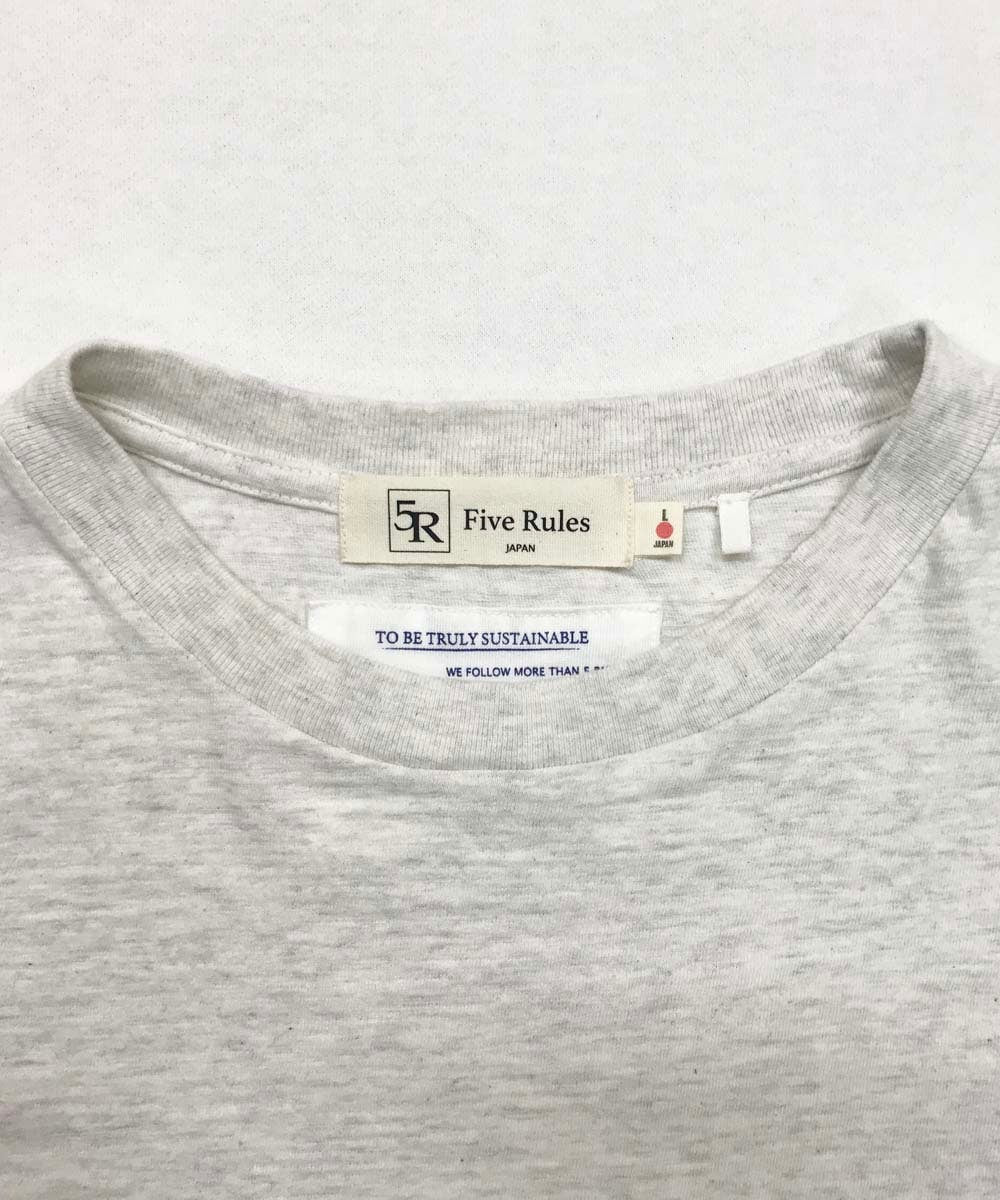 ポケット付Ｔシャツ【スラブ天竺】【コットン100%】
