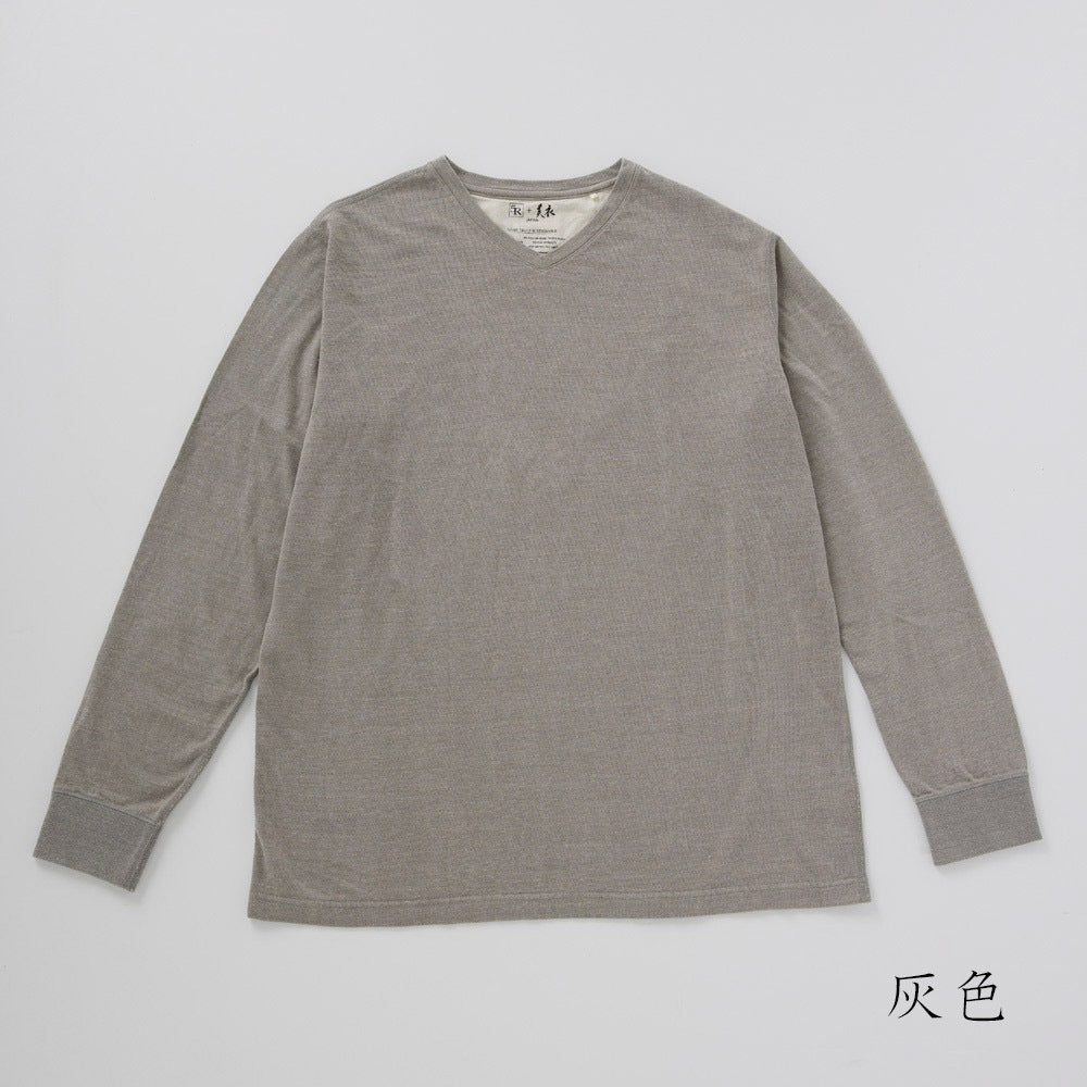 モイスト ソフトVネックTシャツ(メンズ)