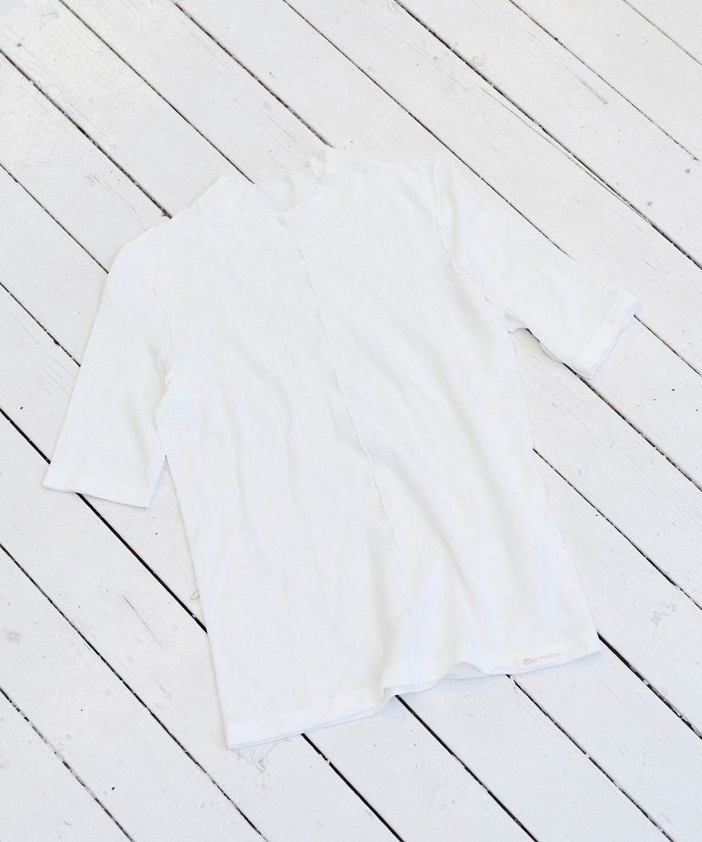 モイスト五分袖Tシャツ【スキップSZ天竺】