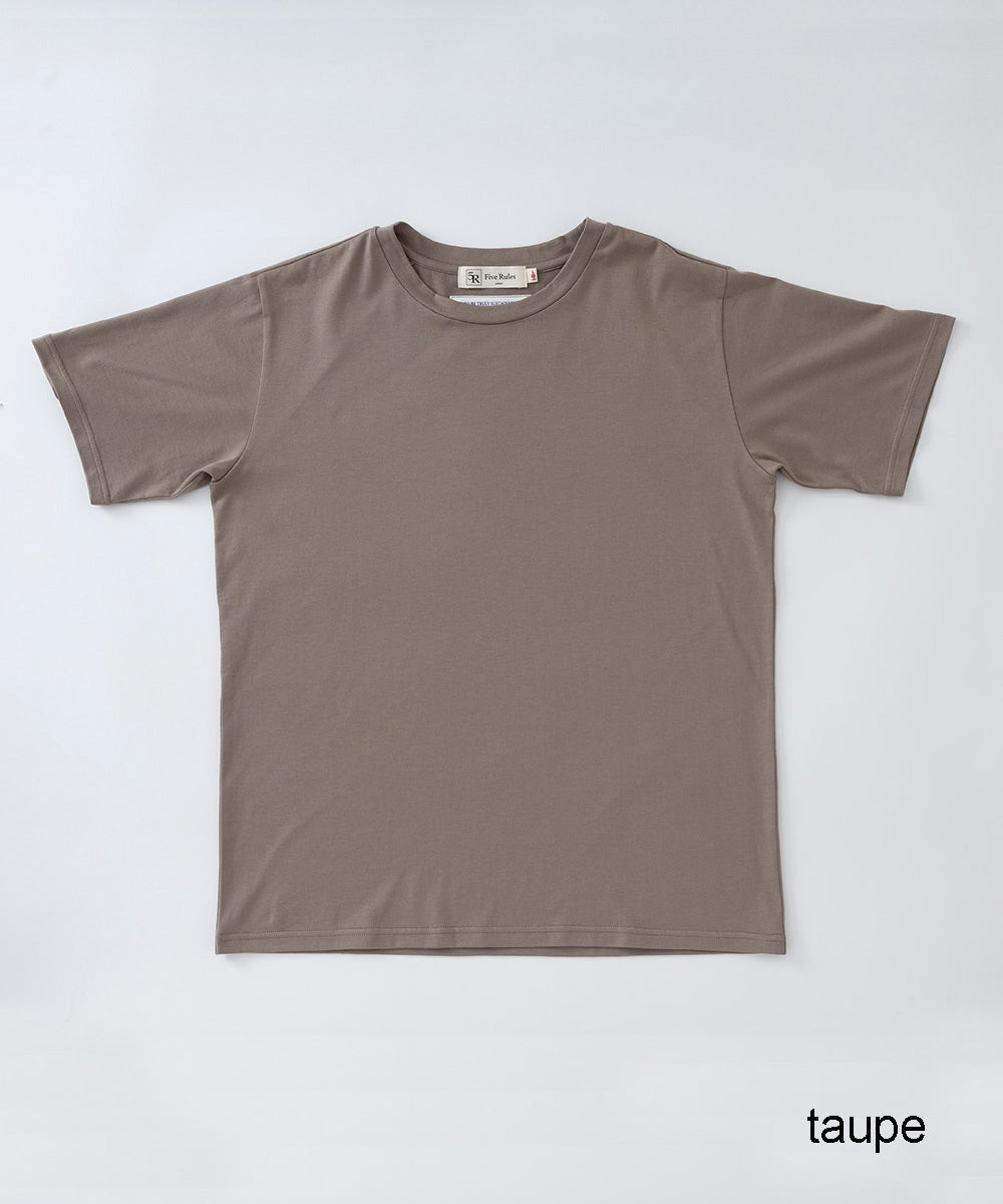 きれいめスプリットラグラン半袖Tシャツ【コットン100%】