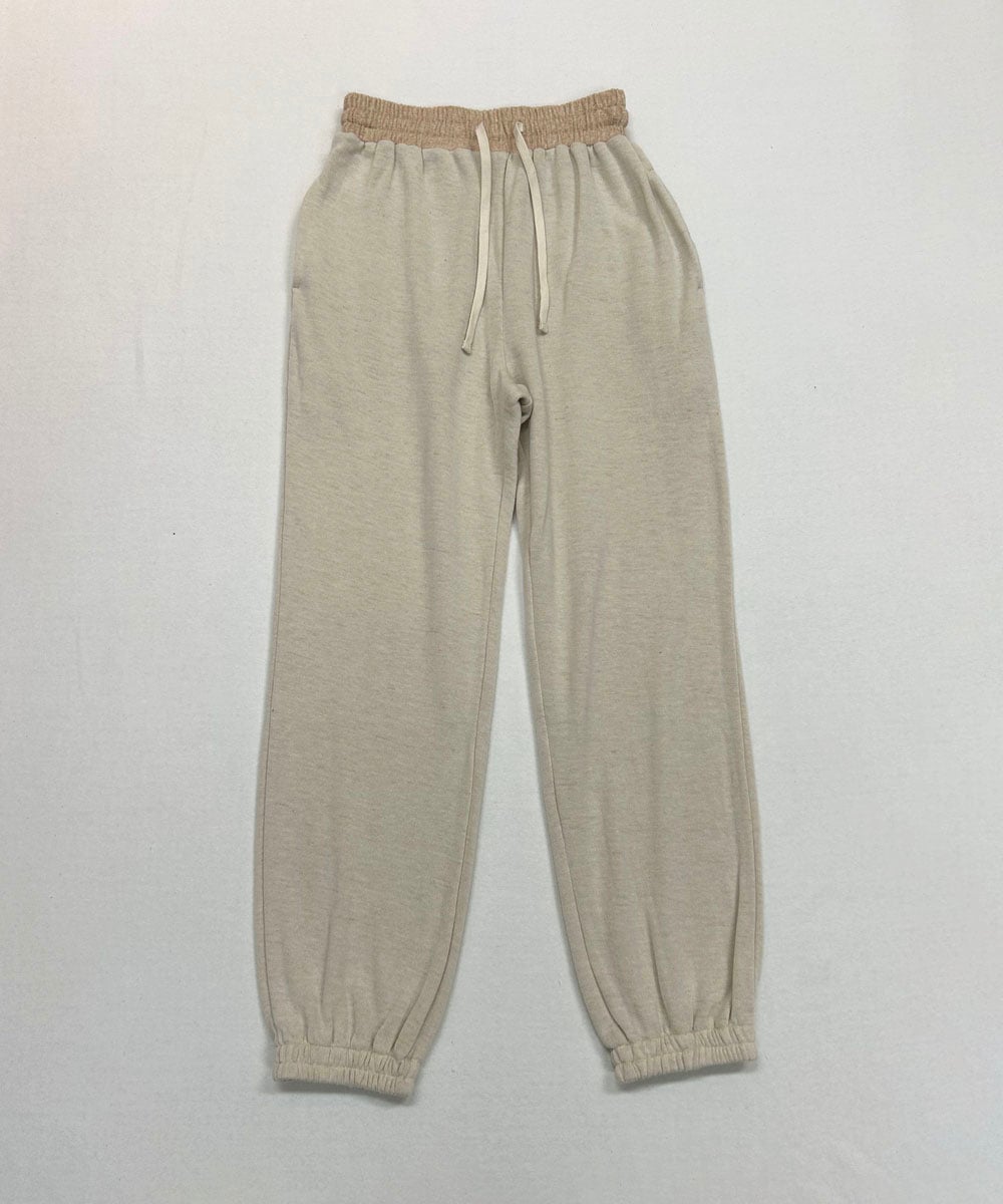 アルパカ/モイストジャージパンツ【吊り編み裏毛】