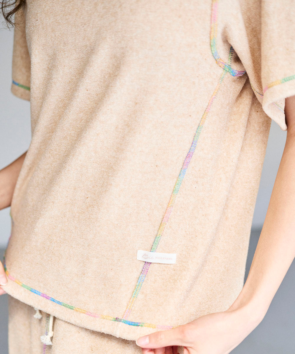 yawayume半袖Tシャツ【両面パイル】