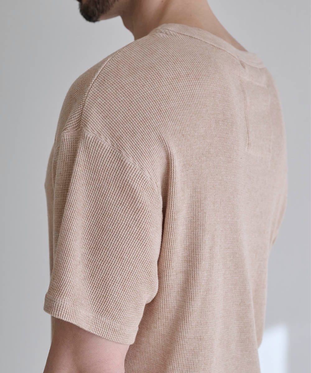 モイストワッフルＴシャツ【ワッフル】【メンズ】