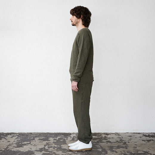 コットンキルトトレーナー【キルト】【コットン100%】