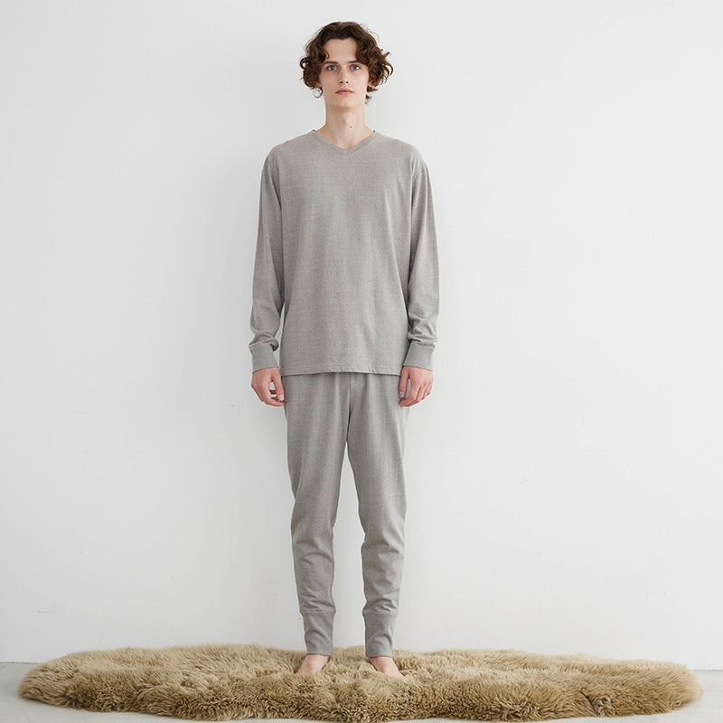 モイスト ソフトVネックTシャツ(メンズ)