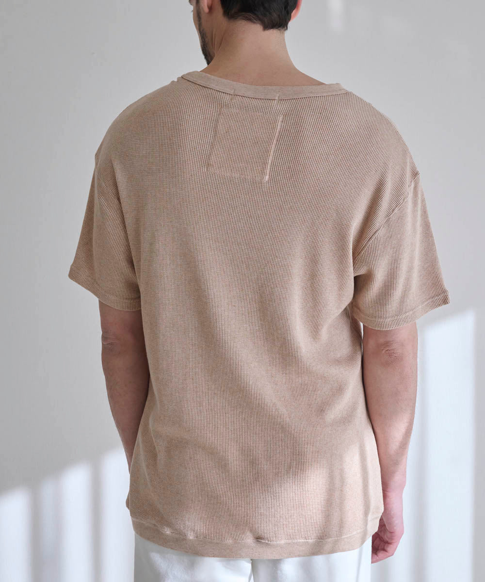 モイストワッフルＴシャツ【ワッフル】【メンズ】