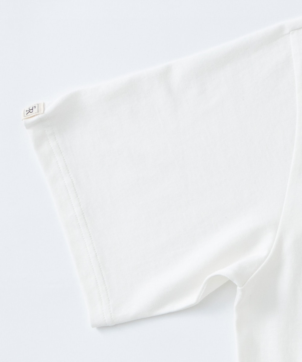 きれいめスプリットラグラン半袖Tシャツ【コットン100%】