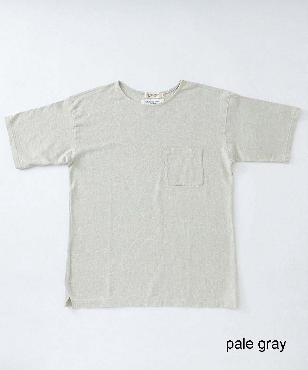 ヘンプ吊り編み半袖Tシャツ【ヘンプ58%コットン42%】